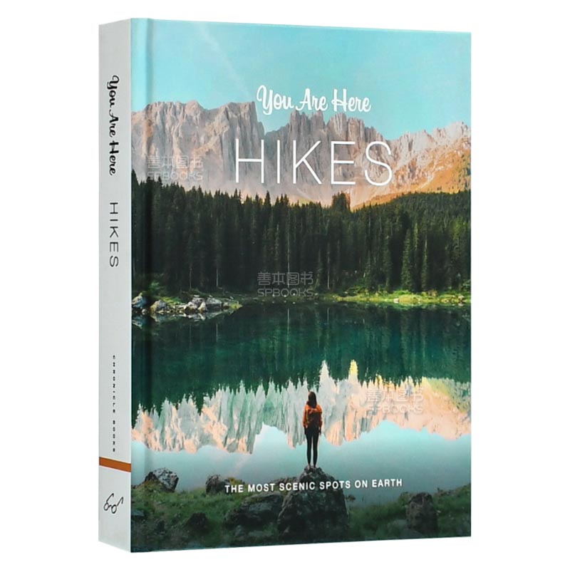 Outdoor Adventure Books - Je bent hier Wandeltochten Engelse originele