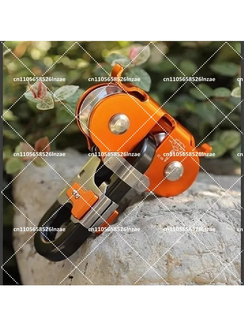 Outdoor Adventure Zipline - Zwaarbelastbaar dubbel katrolsysteem voor jungleavonturen, buitenshuis