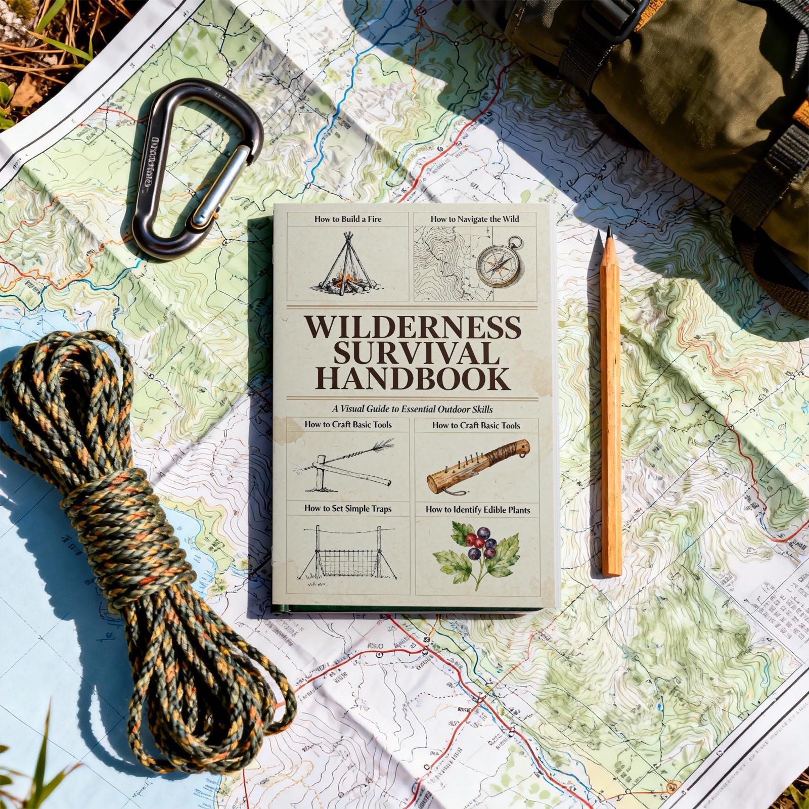 Wilderness Survival Guide Hand - Outdoor Adventure Books recensie en prijs
